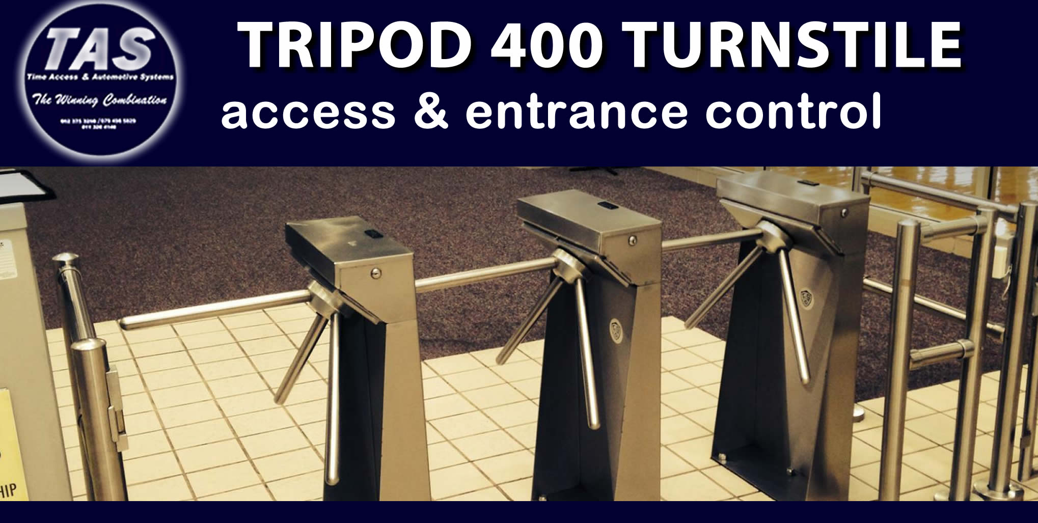 turnstiles tripod 400